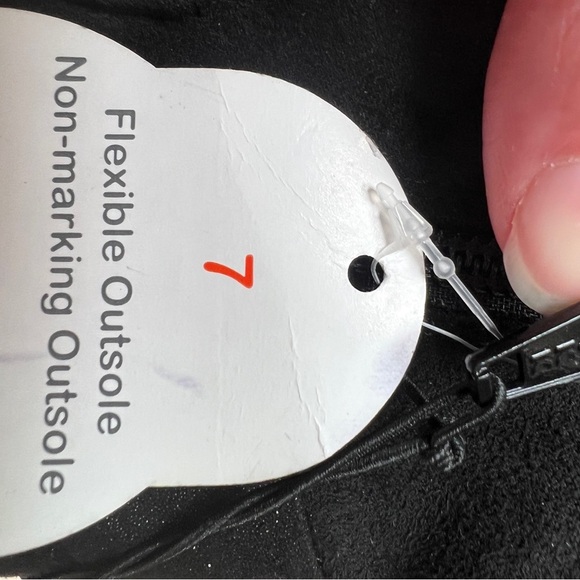 NWT Wonder Nation Toddler Girl Size 7 Black Fancy Short Faux Suede Booties - Picture 8 of 8